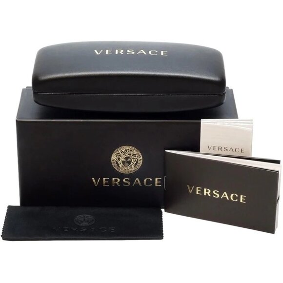NEW VERSACE VE4361F 5217/73 SUNGLASSES HAVANA MEN EYEWEAR VERSACE VE4361F 521773 - Picture 3 of 3